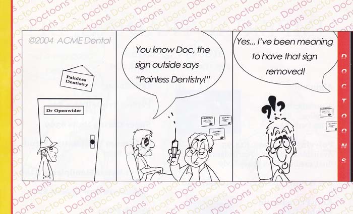 Dr. Albert Fuzailof infuses humor into his practice with his original comic strips.