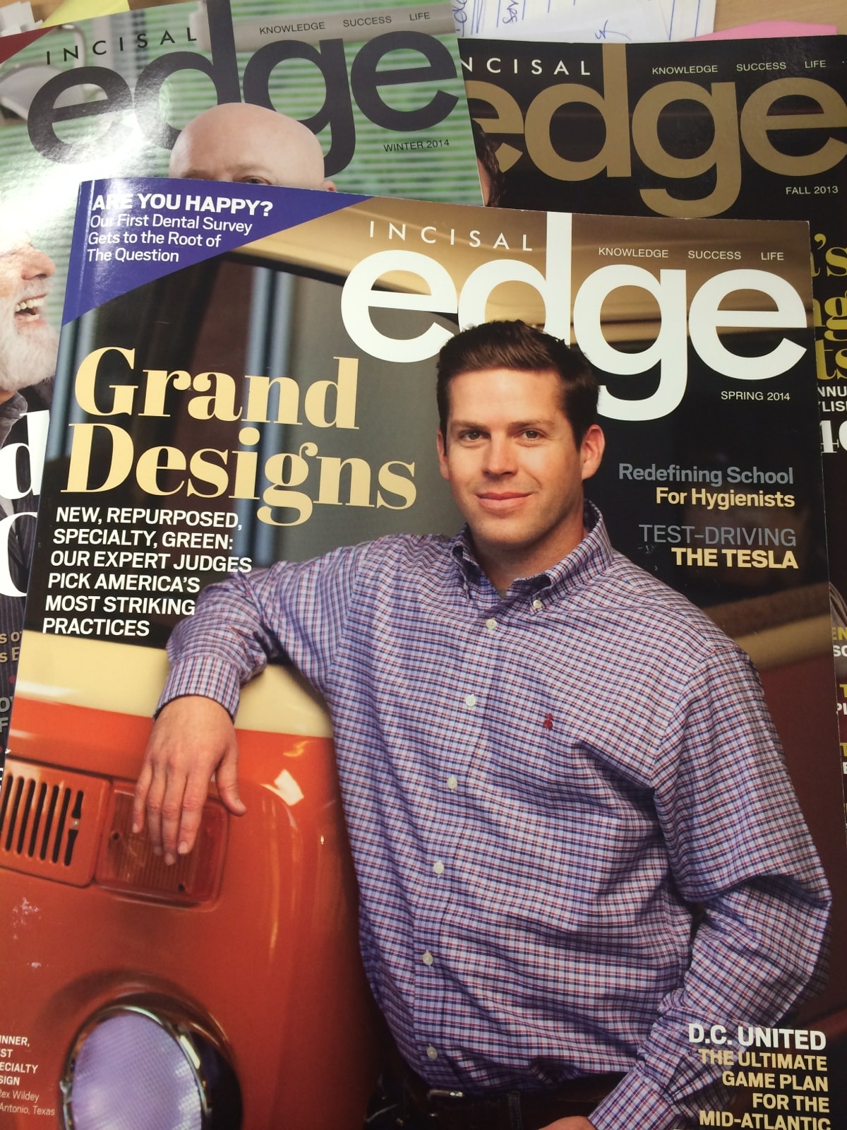 Dr. Rex Wildey graced the cover of Incisal Edge in 2014 as the Winner, Best Specialty Design for his office - Wildey Pediatric Dentistry - in San Antonio Texas.