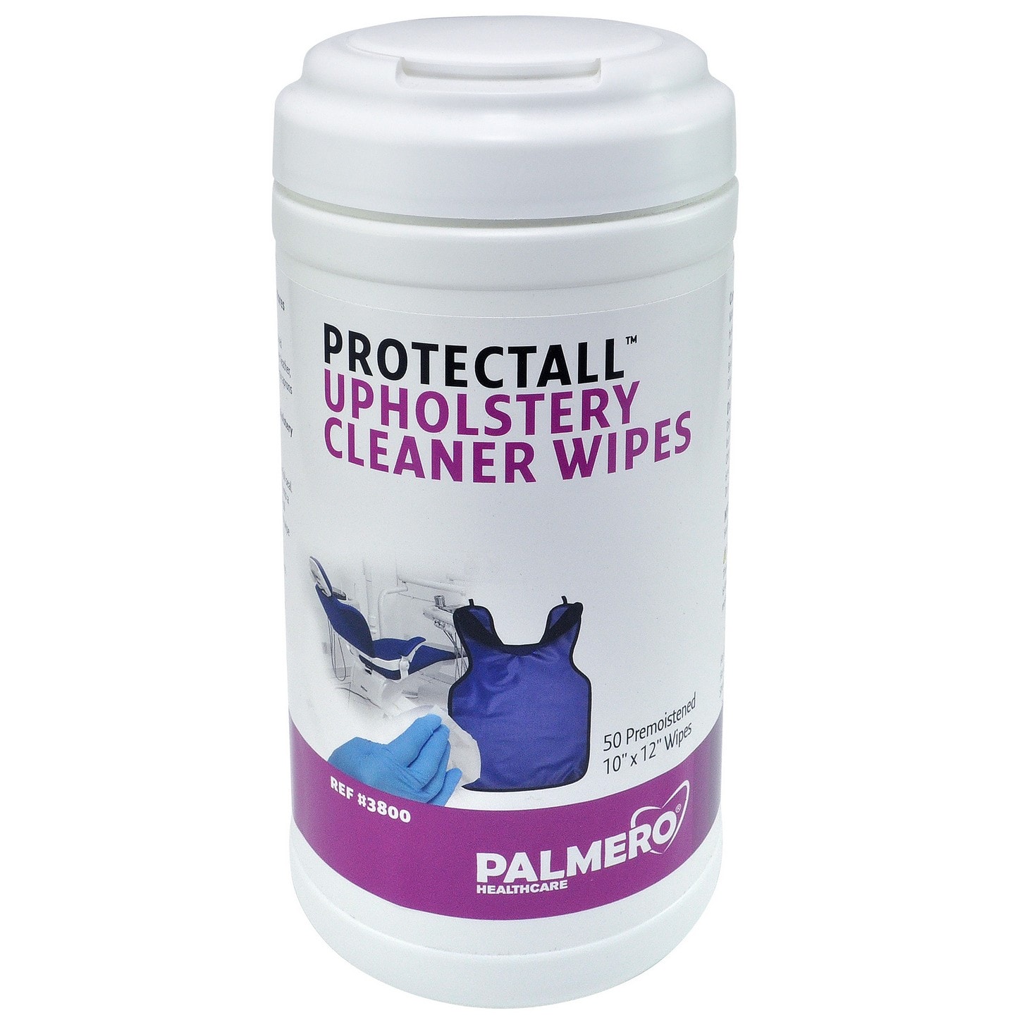 Product image of Protectall Upholstery Cleaner Wipes.