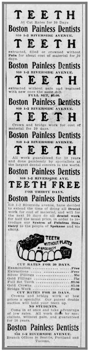 Painless_dentist_SpokaneChronicleWash_oct21_1904 - Newspapers.co