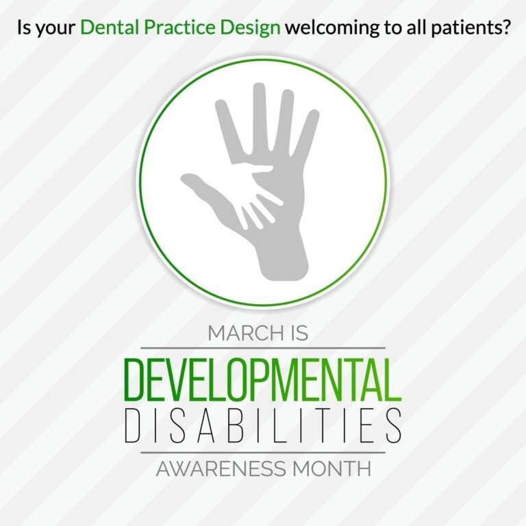 Dental Practice Design by Benco Dental Design with Developmental Disabilities Awareness Month image