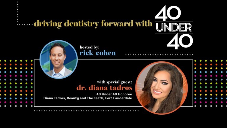 Dr. Diana Tadros knows dentistry is evolving rapidly and that pace suits her perfectly. First a leading cosmetic associate in Manhattan, before long a successful boutique dental practice owner in Fort Lauderdale. It stands to reason that she viewed a practice-stalling pandemic as the ideal opportunity for advancement.