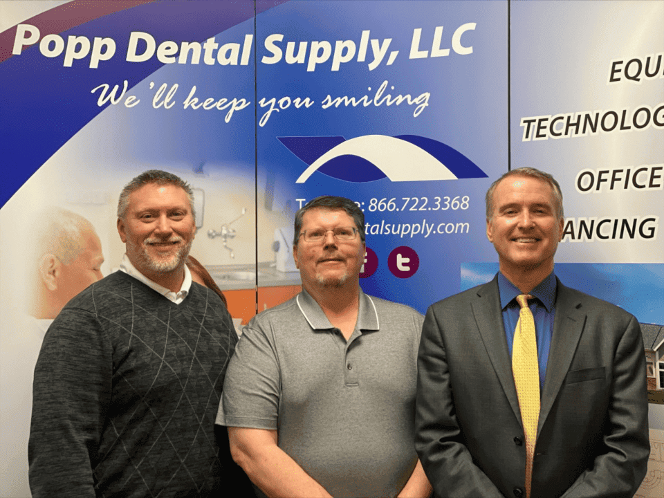 Benco Dental, the nation's largest independent distributor of oral healthcare technology and supplies, announced today, Feb. 4, the acquisition of Popp Dental Supply, LLC. Shown is one of Popp Dental’s four owners, James Brown, retired.